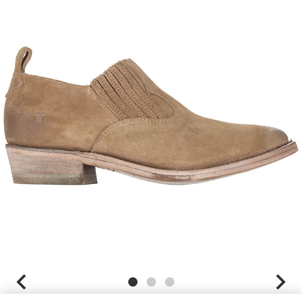 Frye Women's Brown Billy Shootie  with Box 6M